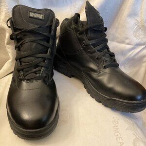 MAGNUM 3D2 STEALTH LEATHER BLACK CAMBRELLE COMFORT LINING MILITARY BOOTS 11.5 Sz